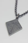RPW Oxidized Silver Necklace 50cm