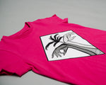 Q Original T-shirt Pink Summer Sky